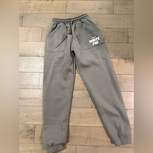 White fox Sweatpants
